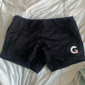 GRRRL‎ black spandex shorts